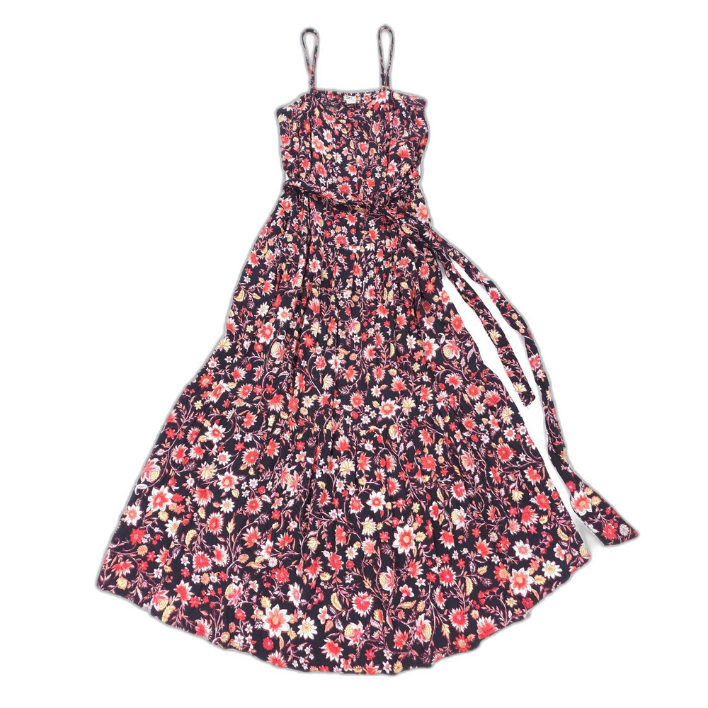 NEW Billabong Floral Midi Sundress Cottagecore Prairie Coquette Whimsical Boho